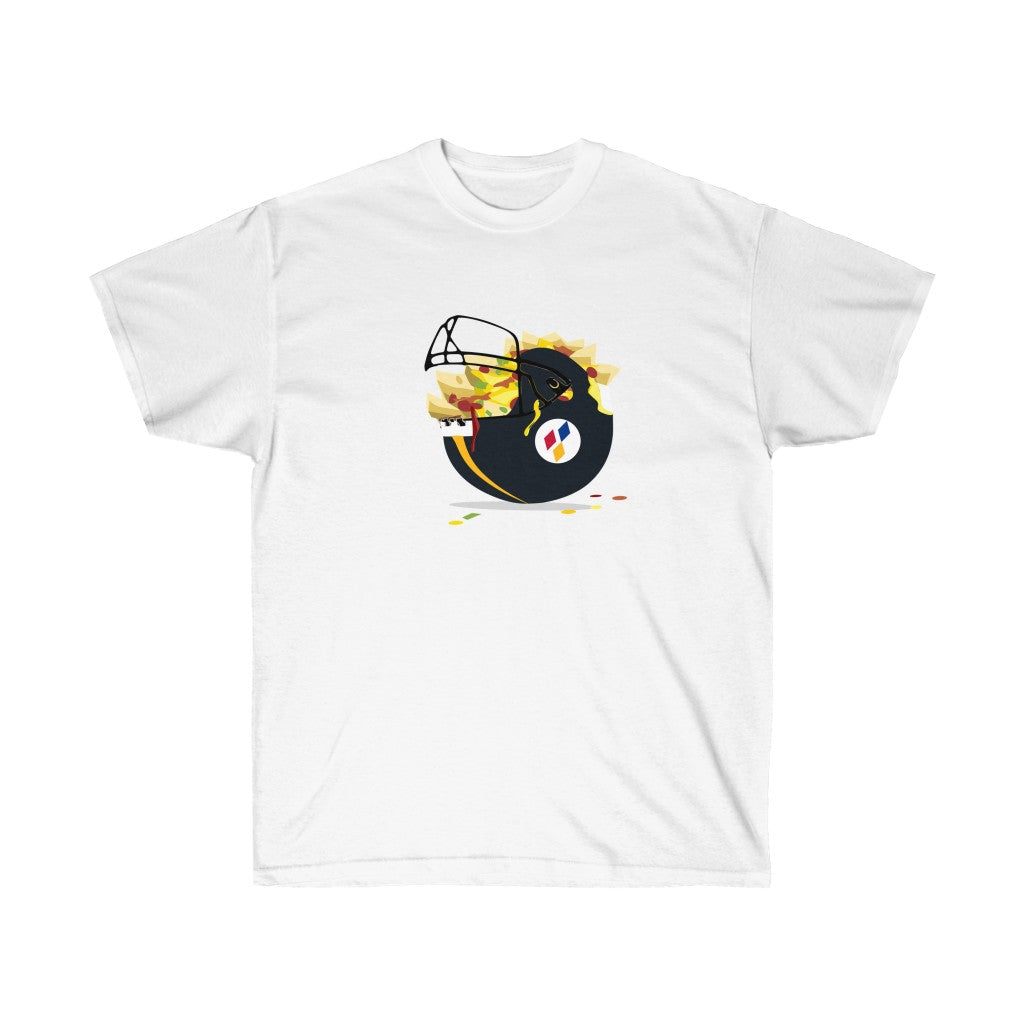 Pittsburgh Steelers Nacho Helmet Triblend Tee