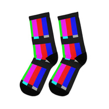 Load image into Gallery viewer, TV Test Pattern Socks