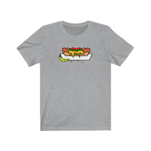 Load image into Gallery viewer, Chicago Baseball Hotdog Unisex Jersey Short Sleeve T Shirt