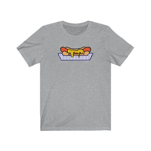 New York Baseball Hot Dog Unisex Jersey Short Sleeve T Shirt Bronx