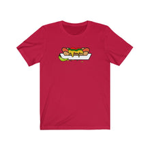 Load image into Gallery viewer, Chicago Baseball Hotdog Unisex Jersey Short Sleeve T Shirt