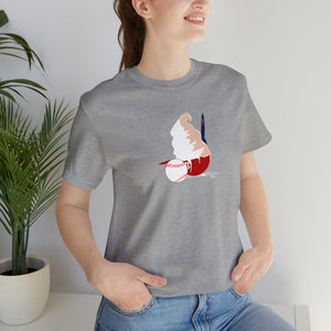 Washington Nationals Unisex Triblend Ice Cream Helmet Tee Shirt