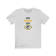 Load image into Gallery viewer, Go Pack Go Unisex Jersey Short Sleeve T Shirt Green Bay Packers