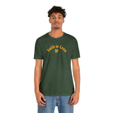 Load image into Gallery viewer, Faith in Love Green Bay Unisex Jersey Short Sleeve T Shirt